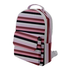 Stripey 5 Flap Pocket Backpack (large) by anthromahe