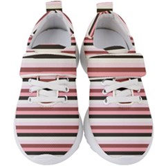 Stripey 5 Kids  Velcro Strap Shoes by anthromahe