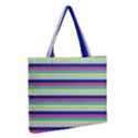 Stripey 6 Zipper Medium Tote Bag View2