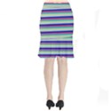 Stripey 6 Short Mermaid Skirt View2