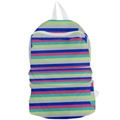 Stripey 6 Foldable Lightweight Backpack by anthromahe