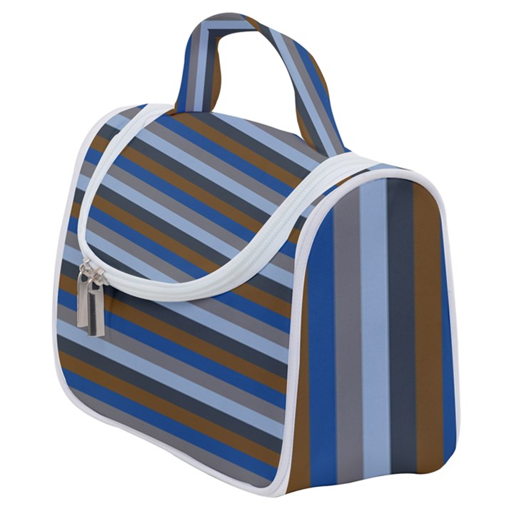 Stripey 7 Satchel Handbag