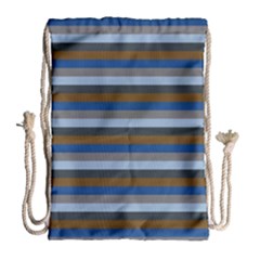 Stripey 7 Drawstring Bag (large) by anthromahe