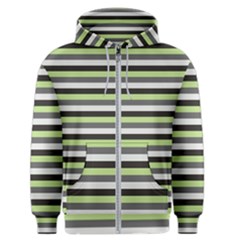 Stripey 8 Men s Zipper Hoodie by anthromahe