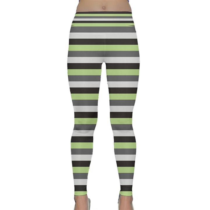 Stripey 8 Classic Yoga Leggings