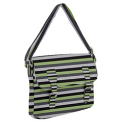 Stripey 8 Buckle Messenger Bag by anthromahe