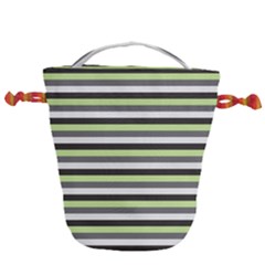 Stripey 8 Drawstring Bucket Bag