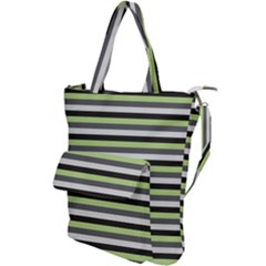 Stripey 8 Shoulder Tote Bag