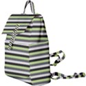 Stripey 8 Buckle Everyday Backpack View1