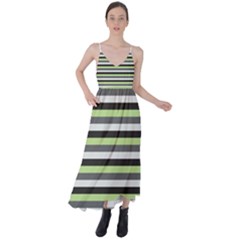 Stripey 8 Tie Back Maxi Dress by anthromahe