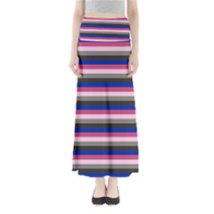 Stripey 9 Full Length Maxi Skirt by anthromahe