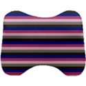 Stripey 9 Head Support Cushion View1