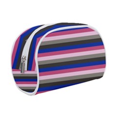 Stripey 9 Makeup Case (small) by anthromahe