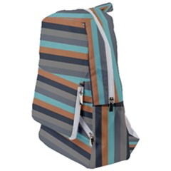 Stripey 10 Travelers  Backpack by anthromahe