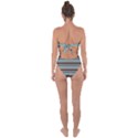 Stripey 10 Tie Back One Piece Swimsuit View2