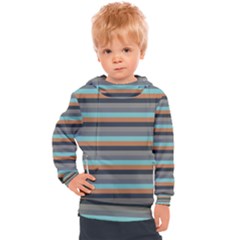 Stripey 10 Kids  Hooded Pullover by anthromahe