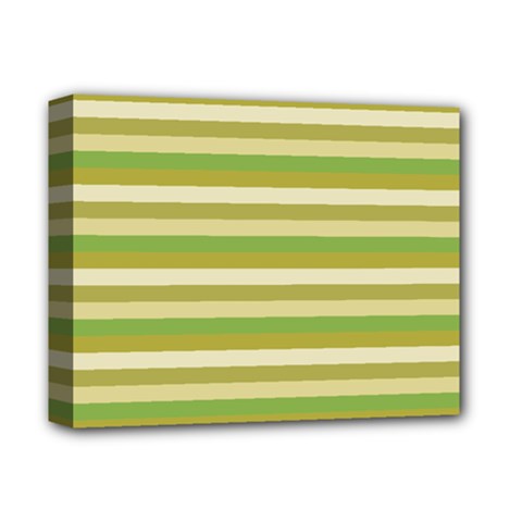 Stripey 11 Deluxe Canvas 14  X 11  (stretched) by anthromahe