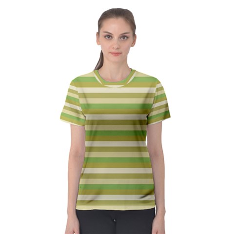 Stripey 11 Women s Sport Mesh Tee by anthromahe