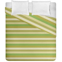 Stripey 11 Duvet Cover Double Side (california King Size) by anthromahe