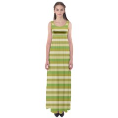 Stripey 11 Empire Waist Maxi Dress by anthromahe