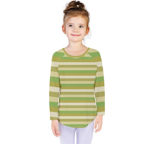 Stripey 11 Kids  Long Sleeve Tee by anthromahe