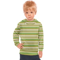 Stripey 11 Kids  Hooded Pullover by anthromahe