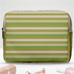 Stripey 11 Make Up Pouch (large) by anthromahe