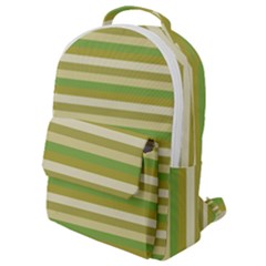 Stripey 11 Flap Pocket Backpack (small) by anthromahe