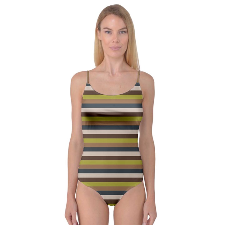 Stripey 12 Camisole Leotard 