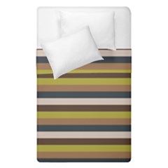 Stripey 12 Duvet Cover Double Side (single Size) by anthromahe