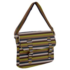 Stripey 12 Buckle Messenger Bag by anthromahe