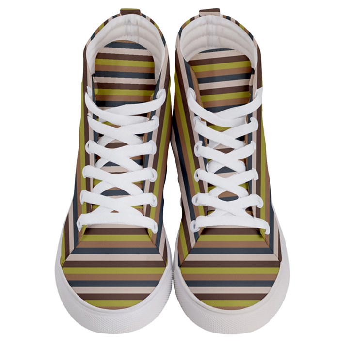 Stripey 12 Men s Hi-Top Skate Sneakers