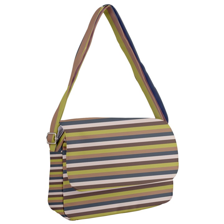 Stripey 12 Courier Bag