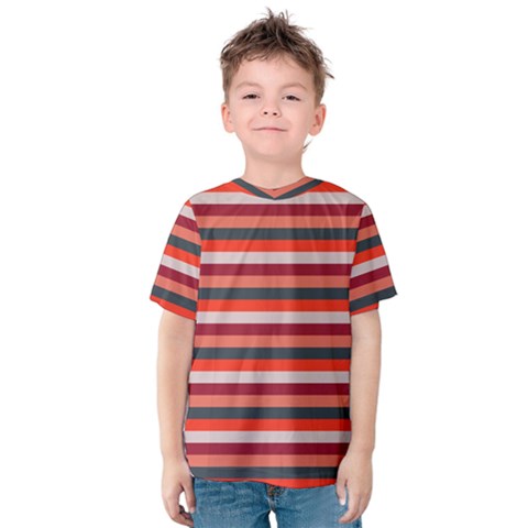 Stripey 13 Kids  Cotton Tee by anthromahe