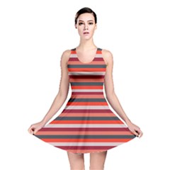 Stripey 13 Reversible Skater Dress by anthromahe