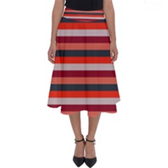 Stripey 13 Perfect Length Midi Skirt by anthromahe