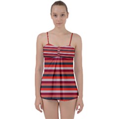 Stripey 13 Babydoll Tankini Set by anthromahe