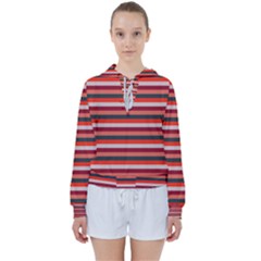 Stripey 13 Women s Tie Up Sweat by anthromahe