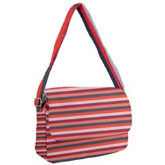 Stripey 13 Courier Bag by anthromahe