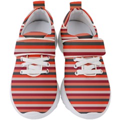 Stripey 13 Kids  Velcro Strap Shoes by anthromahe