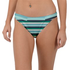 Stripey 14 Band Bikini Bottom by anthromahe