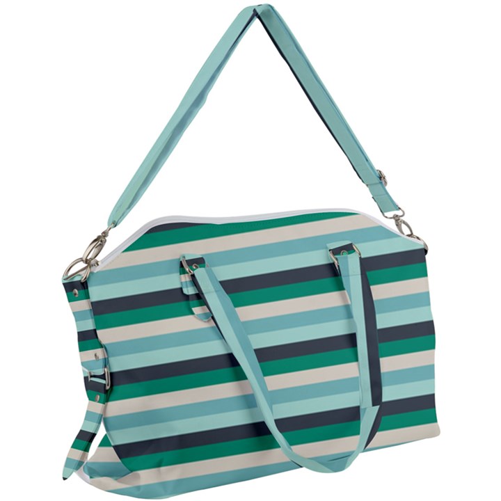 Stripey 14 Canvas Crossbody Bag