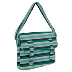 Stripey 14 Buckle Messenger Bag by anthromahe