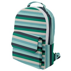 Stripey 14 Flap Pocket Backpack (small) by anthromahe