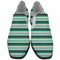 Stripey 14 Women Slip On Heel Loafers by anthromahe