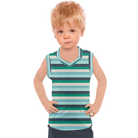 Stripey 14 Kids  Sport Tank Top by anthromahe