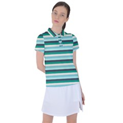 Stripey 14 Women s Polo Tee