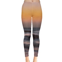 Seascape Sunset At Jericoacoara, Ceara, Brazil Leggings  by dflcprintsclothing