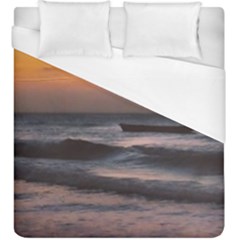 Seascape Sunset At Jericoacoara, Ceara, Brazil Duvet Cover (king Size) by dflcprintsclothing