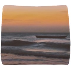 Seascape Sunset At Jericoacoara, Ceara, Brazil Seat Cushion by dflcprintsclothing